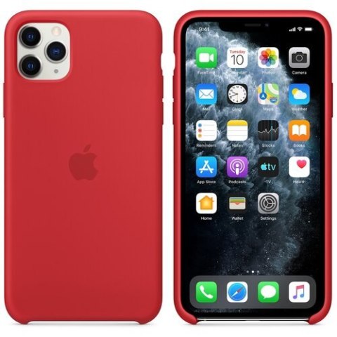 Etui APPLE Silicone Case do iPhone 11 Pro Max Czerwony