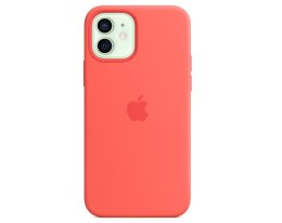 Etui APPLE Silicone Case do iPhone 12 mini Różowy cytrus