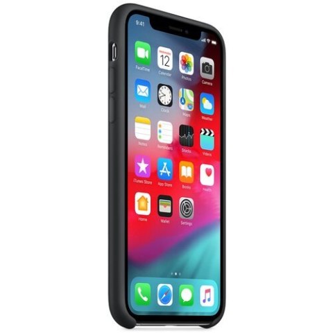 Etui APPLE Silikonowe do Apple iPhone Xs Max Czarny
