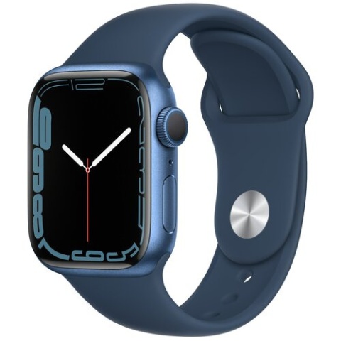 Apple Watch 7 Cellular Koperta 45 mm/Aluminium Niebieski