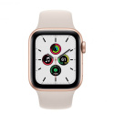 Apple Watch SE 40mm Gold Starlight Biały GPS