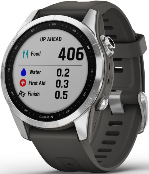 GARMIN Fenix 7S Srebrno-szary