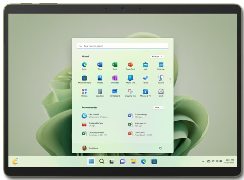 Microsoft Surface Pro 9 13"/i5/8GB/256GB/Win11 Leśna zieleń