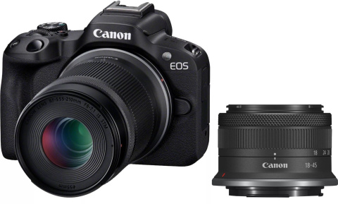 Canon EOS R50 + RF-S 18-45 IS STM + RF-S 55-210MM F5-7.1 IS STM