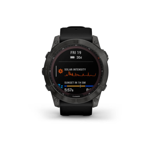 Garmin Fenix 7X Sapphire Solar Szary