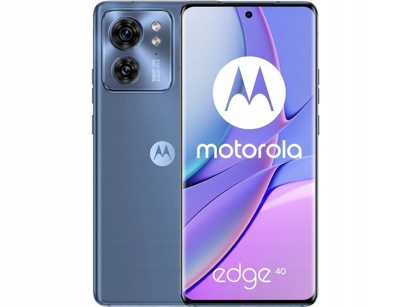 Smartfon MOTOROLA Edge 40 8-256GB 5G Niebieski
