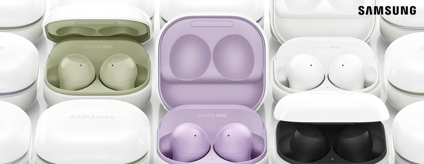 SŁUCHAWKI Bezprzewodowe SAMSUNG Buds 2 Czarne Aktywne tłumienie hałasu tak