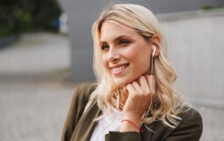 Słuchawki bezprzewodowe Bose Sport Earbuds Blue Czas pracy 5 h